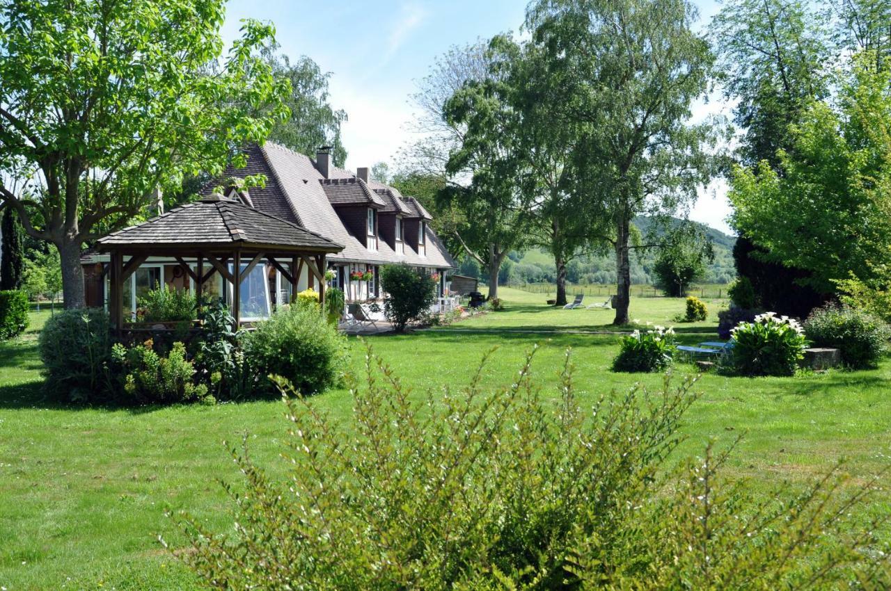 Вилла Les Mouettes - La Paix Du Bord De Seine Berville-sur-Seine Экстерьер фото